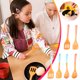 thumbnail image 1 of Ganfancp Pequeños Utensilios de Cocina Juego de Cocina Real Madera Maciza de Haya Pala para Freír Pescado para Niños Pala Pequeña de Madera Ofertas Del Día Liquidación 3Pc Utensilios de Cocina, 1 of 7