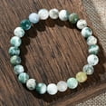 thumbnail image 3 of 1 Piece Of Depression Healing Crystal Stone Bracelet. Dendritic Agate. Relieves Stress, Enhances Confidence And Eliminates Worry, 3 of 10