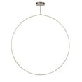 thumbnail image 4 of PD82572-BN-Kuzco Lighting-Cirque - 94W LED Pendant-72 Inches Tall and 0.75 Inches Wide-Brushed Nickel Finish, 4 of 7