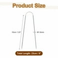 thumbnail image 2 of Uxcell 3Pcs 1.6mm Double-Pointed Flexible Knitting Needles for Handmade Projects, 2 of 7