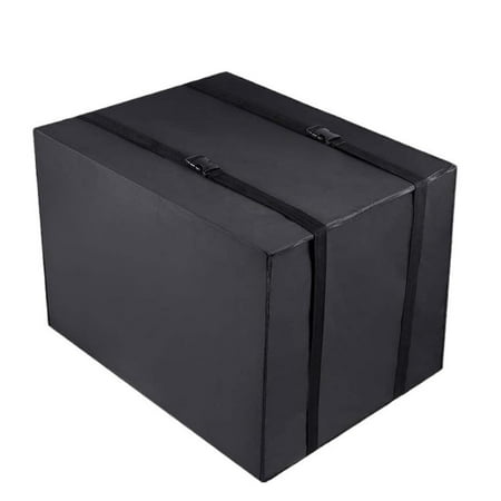 

Air Conditioner Covers For Window Units Outdoor Ac Cover Outside Heavy Duty Insulation With Adjustable Strap 25.19 X 20.86 X 17.32 Black A1-Home1327