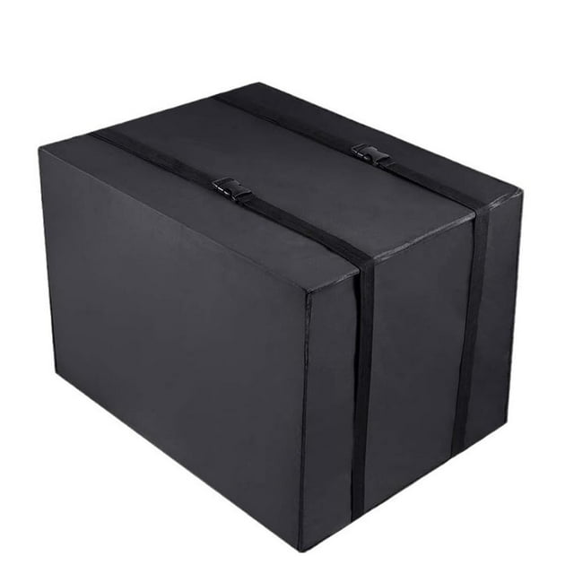 Housse de Climatiseur pour Meubles pour Fenêtres avec Isolation Robuste et Sangles Ajustables, Housse de Climatiseur d'Extérieur, Pare-Soleil Noir 2519 Pouces x 2086 Pouces x 1732 Pouces
