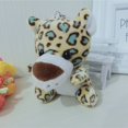 thumbnail image 4 of LLavero de oso de felpa suave para niños y niñas, accesorios de muñeco de peluche Kawaii, león, elefante, jirafa, decoración de bolsa colgante, 12cm, 4 of 5