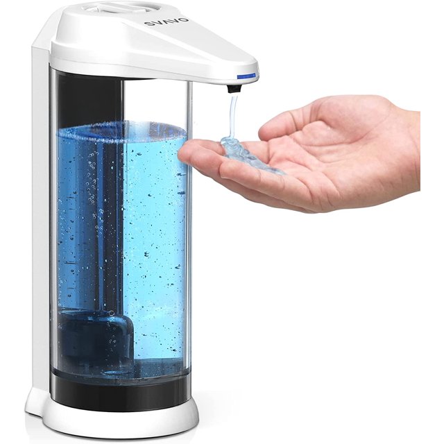 Dispensador automático de jabón, 500 ml/17oz, 3 colores, funciona con dispensador a batería sin contacto, blanco, 500 ml/17oz esquí esquí Gafas de esquí