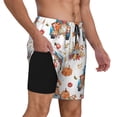 thumbnail image 2 of Fuzoiu Vintage Autumn Truck Print Men's Swim Shorts,Quick-Dry Double-Layer Swim Trunks,Board Trunks,Beach Shorts Swimwear Bathing Suits-, 2 of 6