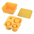 thumbnail image 1 of Buy 2 get 10% off Upgraded Silicone Ice Tray And Mold Large Size Cylindrical Coffee Ice Tray For Refrigerator With Lid And Glass Accessories, 1 of 5