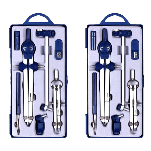 18Pc Drafting Compass for Geometry Set Tool Compass Drawing Tool for Geometry for Drafting, Math, Drawing, Tool