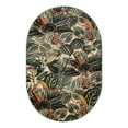 thumbnail image 4 of Unique Loom Blossom Collection Area Rug - Ocho (4' x 6' Oval Multi/Beige), 4 of 7