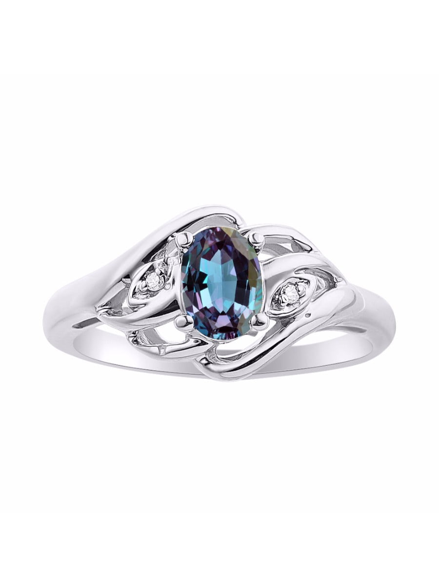 Details about   2 Cts Simulated Alexandrite Sterling Silver Forever Ring Sizes 5 to 9