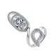 thumbnail image 1 of 1 UNID Open FingernaRail Ringwomen Nail Anillo Decorativo Rhinestone Anillo Decoración, 1 of 5