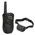 thumbnail image 4 of Collar de entrenamiento eléctrico para perros con control remoto de 300 m, vibración, resistente a la lluvia y con pantalla LCD., 4 of 14