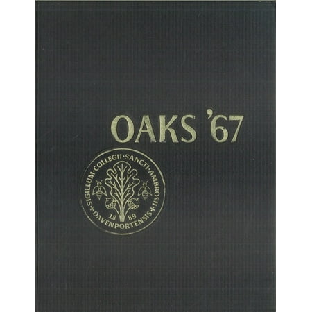 (Custom Reprint) Yearbook: 1967 Saint Ambrose College - Oaks Yearbook (Davenport IA)