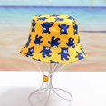thumbnail image 1 of Gorro de algodón con estampado Floral para niños y niñas, gorro de verano con estampado de flores, para el sol, 1 of 4