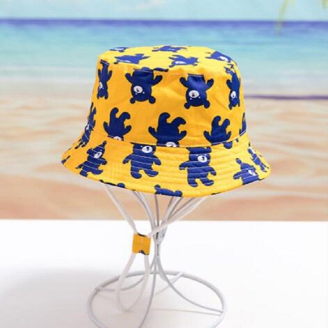 Gorro de algodón con estampado Floral para niños y niñas, gorro de verano con estampado de flores, para el sol