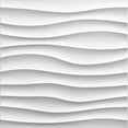 thumbnail image 1 of Panel 3D para pared, muro 3D, Panel decorativo resistente al agua , paquete de 10 piezas, Decoración oficina, casa, comercial, color blanco mate (S105) DECO  PVC S105 CUERDAS, 1 of 7