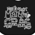 thumbnail image 4 of Inktastic My First Mardi Gras Boys or Girls Baby Bib, 4 of 4