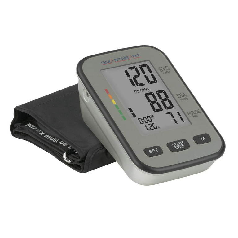Blood Pressure Cuff – Electronic Digital Upper Arm Heart Monitor with LCD  Display Personal, 1 unit - Harris Teeter