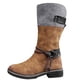 thumbnail image 5 of Botas de nieve para mujer Botas de media caña con forro cálido hasta la rodilla Botas gruesas cálidas informales de media altura para mujer Wmkox8yii ghj2376, 5 of 8