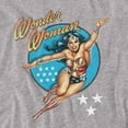 thumbnail image 2 of Dco T-Shirt Wonder Woman Vintage Unisex Graphic Tee For Men & Women, 2 of 7