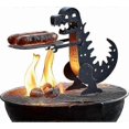 thumbnail image 2 of Funny Monster Grill Hotdog Roaster, Stainless Steel BBQ Grilling Gift, Fun Sausage Barbeque Meat Grill Accessories, Outdoor Grill Cooking Camping Tool, 2 of 3