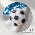 thumbnail image 5 of Soccer Number Birthday Candles, LED Light Up Cake Topper for, Battery Operated Reusable Happy Birthday Candle for Football Theme Party Decor 4 inch 9, 5 of 8