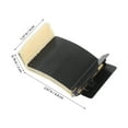 thumbnail image 2 of Raindrops Violin Cleaning Cloth Black for Fingerboard and String Care with Portable Design, 2 of 7