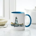 thumbnail image 6 of CafePress - Newport Beach RI Lighthouse Design Mug - 11 oz Ceramic Mug - Novelty Coffee Tea Cup, 6 of 6