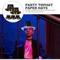 thumbnail image 2 of Minkissy 5Pcs Paper Hat Yellow Festive Atmosphere For New Year Celebrations, 2 of 4