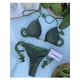 thumbnail image 1 of Conjunto de Bikini con cordones para mujer, traje de baño Sexy con cordón, ropa de playa de leopardo, 2 piezas, 1 of 5
