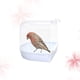 thumbnail image 5 of Baño para pájaros enjaulado Baño para pájaros con múltiples jaulas cubierto para pájaros pequeños Canarios Periquitos Loros, 5 of 8