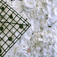 thumbnail image 3 of Muro De Flores Artificiales Premium  Caja 8pz Nieve DECO  PVC Nieve, 3 of 4