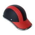 thumbnail image 1 of Casque de Vélo Anti-UV Hommes Femmes Casque de Route Baseball Vélo Extérieur VTT Patinage Rouge, 1 of 5