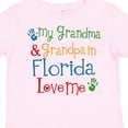 thumbnail image 4 of Inktastic Florida Grandma Grandpa Loves Me Boys or Girls Toddler T-Shirt, 4 of 5