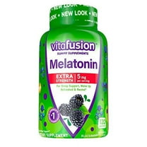 Vitafusion Extra Strength Melatonin Gummy Vitamins, 5mg, 120 ct Gummies