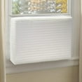 thumbnail image 2 of Cubierta del acondicionador de aire interior Ventilador de enfriamiento de doble aislamiento Parabrisas Funda útil del acondicionador de aire para la sala de estar de la habitación del hogar (beige), 2 of 6