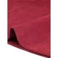 thumbnail image 5 of INSPIRE CHIC Women's Casual Stretchy Faux Suede Pockets A-Line Midi Skirt with Belt M Dark Red, 5 of 6