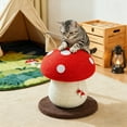 thumbnail image 3 of Rope Cat Scratching Board Indoor Play Stress With Function Suitable For Cat Exercise In Family Living Rooms Natural Brown Red Color, 3 of 3