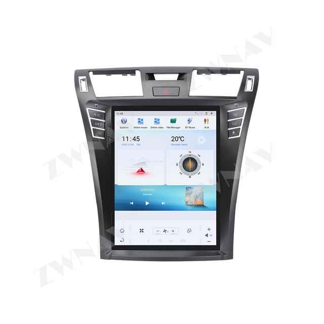 ZWNAV 12.1 inch Android Vertical For Lexus LS460 LS600h 2006-2012 Car Radio Multimedia Player Auto GPS Navigation Head Unit Stereo Carplay