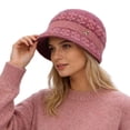 thumbnail image 3 of Women Winter Hat Lined Knit for Moms Warm Outdoor Daily Use, 3 of 3