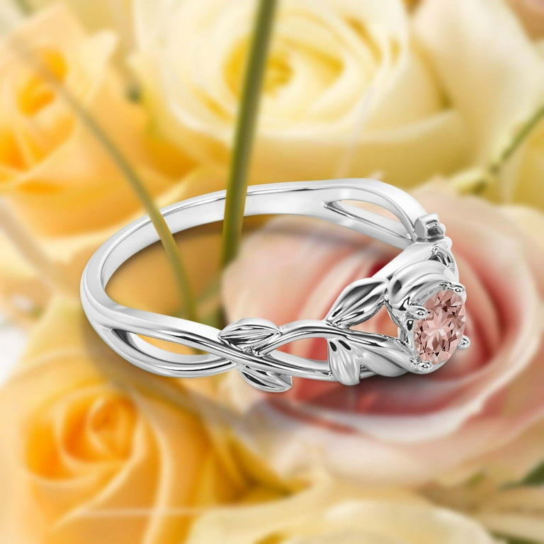 Morganite ring walmart online