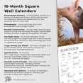 thumbnail image 5 of Farmyard Piglets | 2024 12x24" (Hanging) Square Wall Calendar | StarGifts, 5 of 9