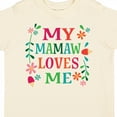 thumbnail image 4 of Inktastic Mamaw Loves Me Girls Apparel Girls Toddler T-Shirt, 4 of 5