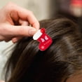 thumbnail image 1 of Fiudx Ofertas y liquidaciones Dibujos animados de adornos navideños, lindas pinzas para el cabello navideñas, tarjetas para el cabello, tocados navideños, suministros para regalos navideños, decoraci, 1 of 7