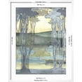 thumbnail image 5 of Art.com Non-Embellished Nouveau Landscape I Art Print by Jennifer Goldberger, White Frame Wall Art, 23" x 29", 5 of 5