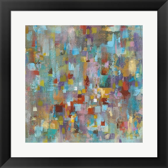 Great Art Now Confetti II by Danhui Nai Framed Wall Art 20"W x 20"H