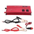 thumbnail image 2 of Yctze Power Inverter Power Inverter Modified Sine Wave 12V/24V To 110V 60HZ 900W 3 AC Outlets 4 USB Ports For Phone Tablet, 2 of 8