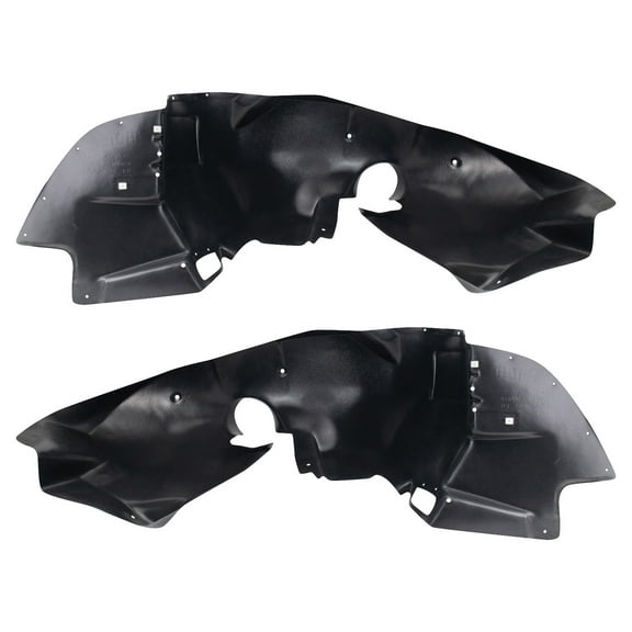 TRQ Inner Fender Liner Set Fits 2012-2015 Chevrolet Camaro BDA16453