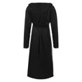 thumbnail image 3 of Bathrobes for Men, Resort Hotel Spa Terry Robe Plush Hooded Long Bathrobe, 3 of 5