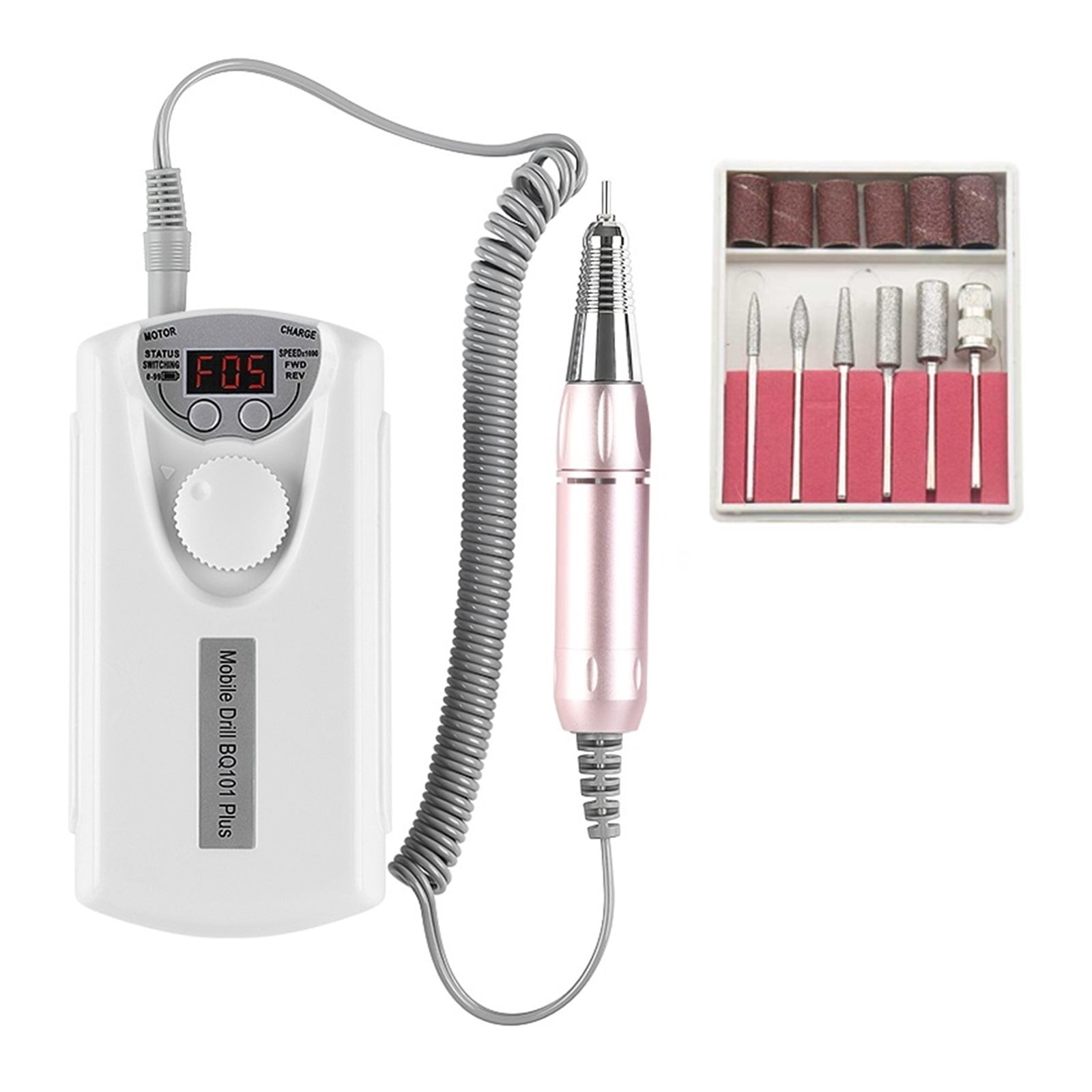 Professional Manicure Manchine Set 30000 RPM Electric Nail Drill Bits Mill Cutter Nail File Sander Gel Polish Pedicure Tool Kits