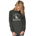 thumbnail image 4 of In Memory Of Being Single Married Long Sleeve TShirt Men Women Brisco Brands 2X, 4 of 6